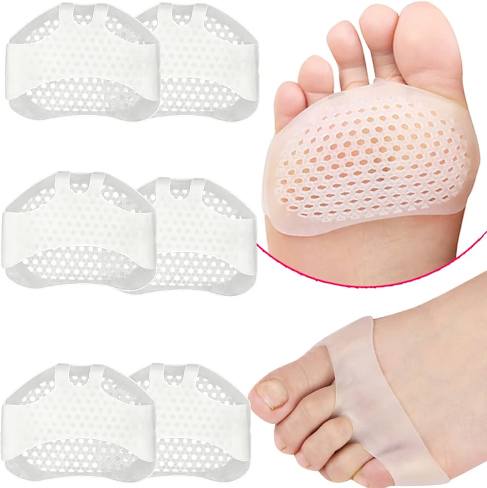 DUVYN MetaGel Medical Gel Metatarsal Pads for Ball of Foot Pain & Cushioned Support