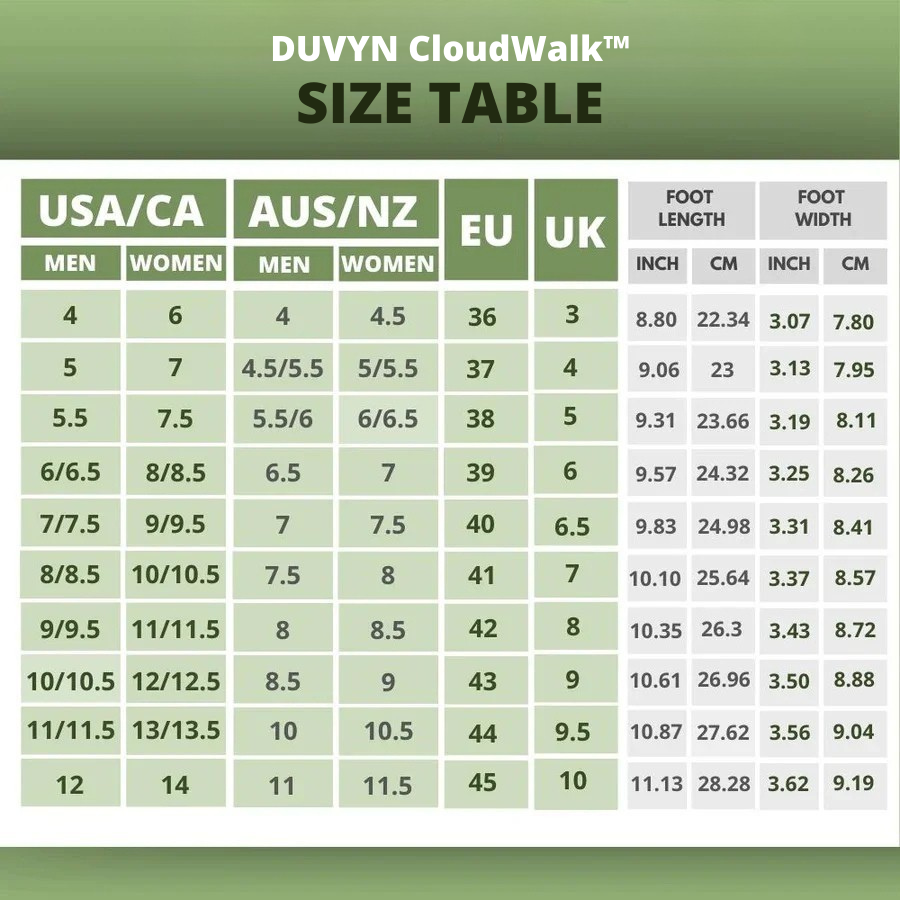 DUVYN CloudWalk™  Feather-Soft, Pain-Free Everyday Shoes