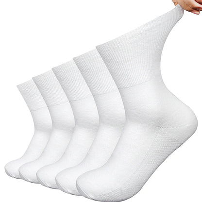 DUVYN DiaSock Medical Diabetic Socks for Foot Comfort & Circulation Support (4-Pack)